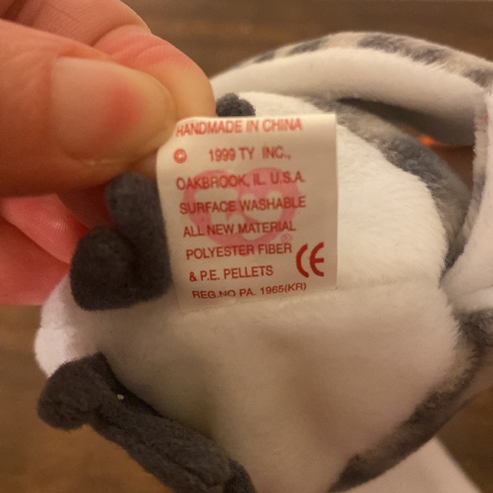 💜5/$16 💜 Rare NWT 1999 Wiser Beanie Baby! - Picture 8 of 8
